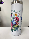 Hummingbird stainless steel tumbler 22 oz