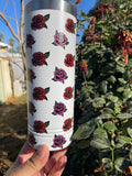 Roses 22oz skinny tumbler