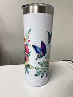 Hummingbird stainless steel tumbler 22 oz